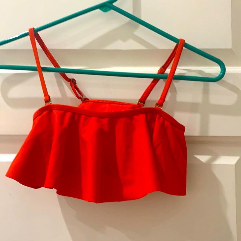 Red bikini top